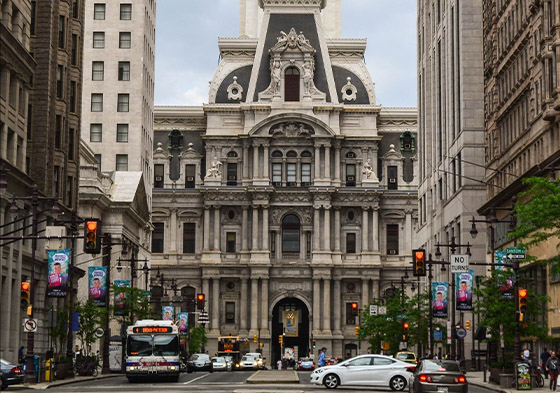 Philadelphia city view